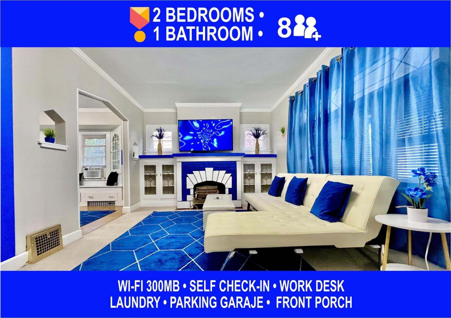 The Sapphire Haven - Your Old Brooklyn Oasis Awaits Families, Couples, Business Travelers Near Downtown With Parking, 300 Mb Wifi & Self Check-In Cleveland Exteriér fotografie