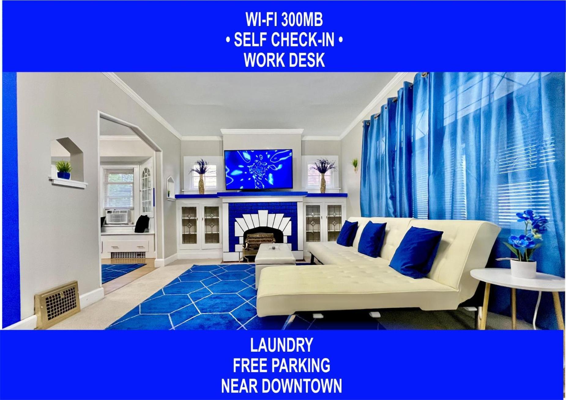 The Sapphire Haven - Your Old Brooklyn Oasis Awaits Families, Couples, Business Travelers Near Downtown With Parking, 300 Mb Wifi & Self Check-In Cleveland Exteriér fotografie